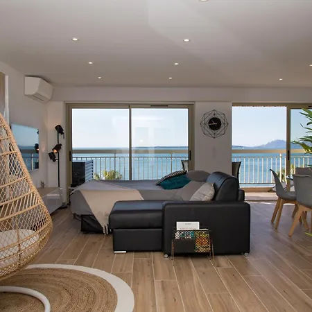 Appartement Vue Panoramique, Clim, Balcon Et Plages Antibes